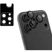 IMoshion Protection caméra en verre lot de 2 pour Apple iPhone 18 Pro (Max) - Noir