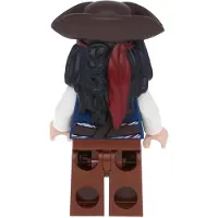 LEGO Minifigur "Pirates des Caraïbes", figurine du Capitaine Jack Sparrow (référence poc024) – neuve