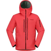 Norrøna - Veste de protection en GORE-TEX&reg; PRO - Lofoten Gore-Tex Pro Jacket M Baked Apple pour Homme - Taille XL - Rouge