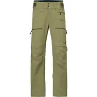 Norrøna - Pantalon de ski/snowboard - Lofoten Flex1 Pants M Deep Lichen Green pour Homme en Softshell - Taille L - Kaki