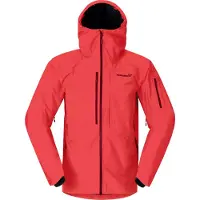 Norrøna - Veste en GORE-TEX&reg; et en PrimaLoft&reg; - Lofoten Gore-Tex Insulated Jacket M Baked Apple pour Homme - Taille XL - Rouge