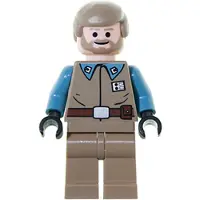 LEGO Minifigurine Crix Madine, hanches et jambes de couleur marron foncé – Star Wars (sw0250) – neuve