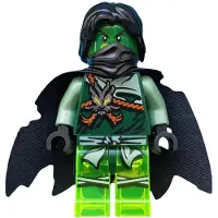LEGO Minifigurine Morro - Possession, cape noire déchirée – Ninjago (njo0163) – neuf