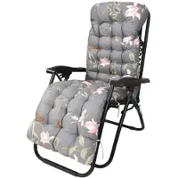 StarTech.com Coussin de jardin - Matelas de transat - 170 x 23 x 8 cm - Polyester - Jacquard - Pour fauteuil de relaxation - Couleur : F