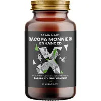 BrainMax Enhanced Bacopa Monnieri, 60 gélules végétales