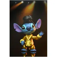 NECA Disney Lilo & Stitch - Stitch Gold Suit Elvis Ultimate Figur 5cm