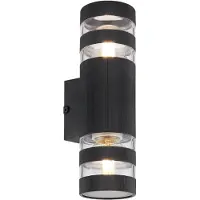 Globo Lampe murale de conception Hayes Noir