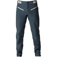 Dirtlej Hommes, Pantalon de cyclisme, Trailscout flex long, bleu/gris, XXL (XXL), Gris, Bleu