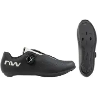 Northwave Unisexe, Chaussures de cyclisme, Sonic Plus (41.5), Gris, Noir