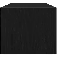 vidaXL Armoires TV 2 pcs. noir imitation chêne 80x31x25,5 cm