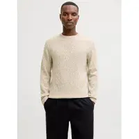 Jack & jones Pull-over gris chiné