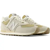 New Balance Baskets basses '574' camel / taupe / blanc