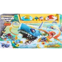 Monster Jam Circuit de Voitures - Mini Jams - Megalodon : Squid - - UneTaille - Voiture