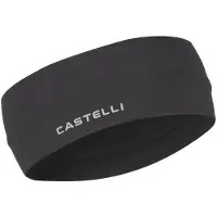 Castelli Hommes, Bandeau, Pro Thermal 3 Headband, Noir, Gris