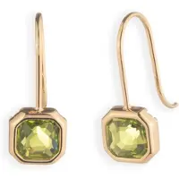 Ralph Lauren Boucles d'oreilles 'DARLENE' or / vert