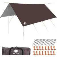 Markenlos Veste imperméable, légère, pour le camping et la randonnée
