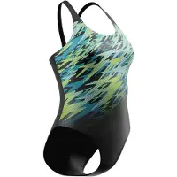 Speedo Hyperboom Placement Swimsuit Bleu 36 Femme