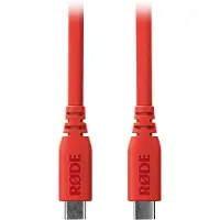 Røde SC27 Câble SuperSpeed USB-C à USB-C de 2 m, rouge