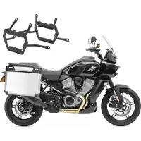 Bagtecs Valises en aluminium + porte-bagages pour Harley Davidson Pan America 21-25 QP48 si