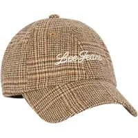 Lee Check Cap Marron