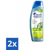 Head & shoulders – Shampooing antipelliculaire – Pure Intense – Régulateur de sébum – 250 ml – Pack économique – 2 pièces