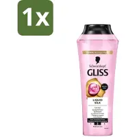Schwarzkopf Gliss Shampoo - Liquid Silk - Pour des cheveux brillants et soyeux - 250 ml - 1 pièce
