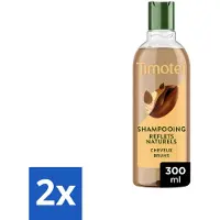 Timotei - Shampooing - Brun intense - 300 ml - Pack économique - 2 pièces