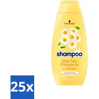 Schwarzkopf - Shampooing - Quotidien - Camomille - Pour tous types de cheveux - 400 ml - Pack économique - 25 pièces