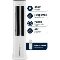 Opviq Refroidisseur d'air Brezza Mini, Climatiseur, Blanc