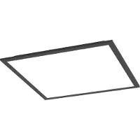 Eglo LED Plafonnier Moradillo-Z noir 40 x 40 cm RGB dimmable