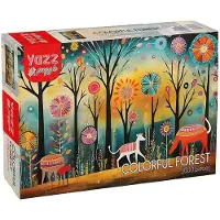 Yazz Puzzle Colorful Forest - 1000 pièces