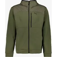 Puma Tech Full Zip Sweatshirt Vert M Homme