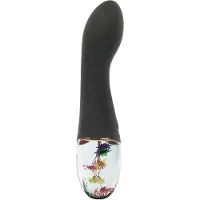 LOVISS Flower - vibromasseur point G (noir)