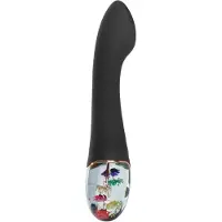 LOVISS Flower - vibromasseur point G (noir)