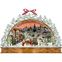 Sonstige Verlage Calendrier de l'Avent mural - Arc-en-ciel nostalgique