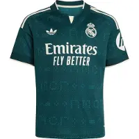 Adidas T-Shirt fonctionnel 'Real Madrid 26/27' vert foncé / blanc