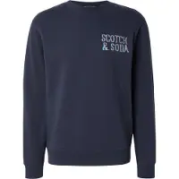Scotch & Soda Sweat-shirt bleu marine / azur / orange