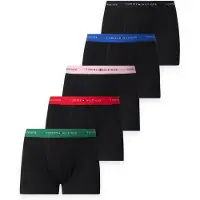 Tommy Hilfiger Underwear Boxers vert foncé / rose / rouge / noir