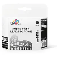 TB Print Ink for HP DJ 5575 TBH-651BR black renewed