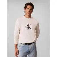 Calvin Klein Jeans Sweat-shirt noir / blanc cassé