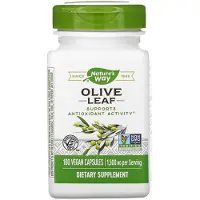 Nature'S Way , Feuille d'Olivier, 1500 mg, 100 gélules végétaliennes (500 mg par gélule)