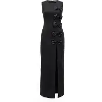 Marina Hoermanseder Robe de soirée noir