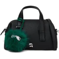 Karl Lagerfeld Sacs à main 'Ikon' émeraude / noir / blanc