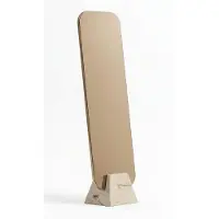 JVmoebel Miroir de pied, miroir à corps entier, design moderne, finition dorée, élégant, luxueux
