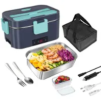 OEM Boîte à lunch électrique, chauffage rapide, conception anti-fuite, 80W, 2L