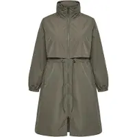 Ulla Popken Manteau mi-saison vert
