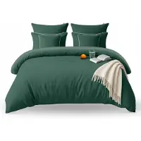 Softimi Parure de lit satinée coton 140x200 cm