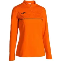 Joma Record Iii Half Zip Sweatshirt Orange 12-13 Years Fille