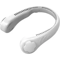Generique Ventilateur Portable monté sur le cou, refroidisseur sans lame Rechargeable par USB, ventilateur Portable de refroidissement pour la maison, le bureau et l'extérieur