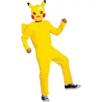 Pokémon Pikachu Classic Toddler Jaune 10-12 Years Enfants